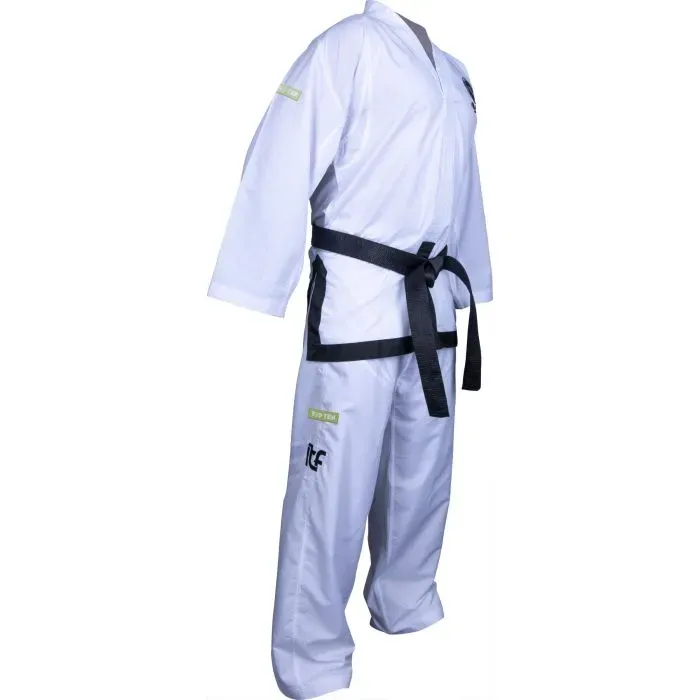 TOP TEN Istruttore GREEN dobok taekwondo rPET
