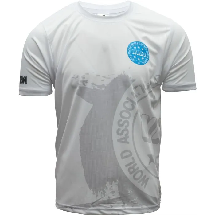 TOP TEN WAKO Shadow T-Shirt Nera in Poliestere