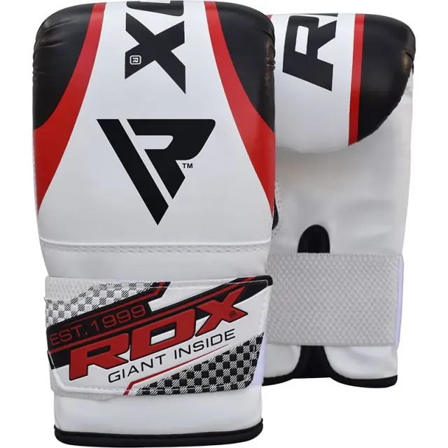 RDX 1R guanti sacco boxe rossi Maya Hide