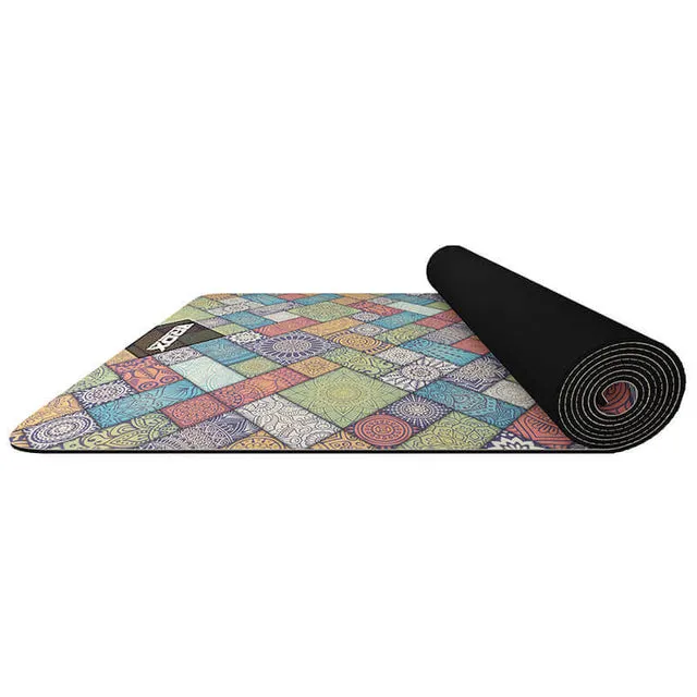 RDX D3 Tappetino Yoga Gomma Naturale 6mm 183x61 Antiscivolo