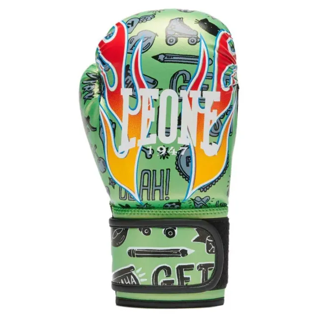 Leone1947 Knockout Guantoni Boxe 6 oz Verde
