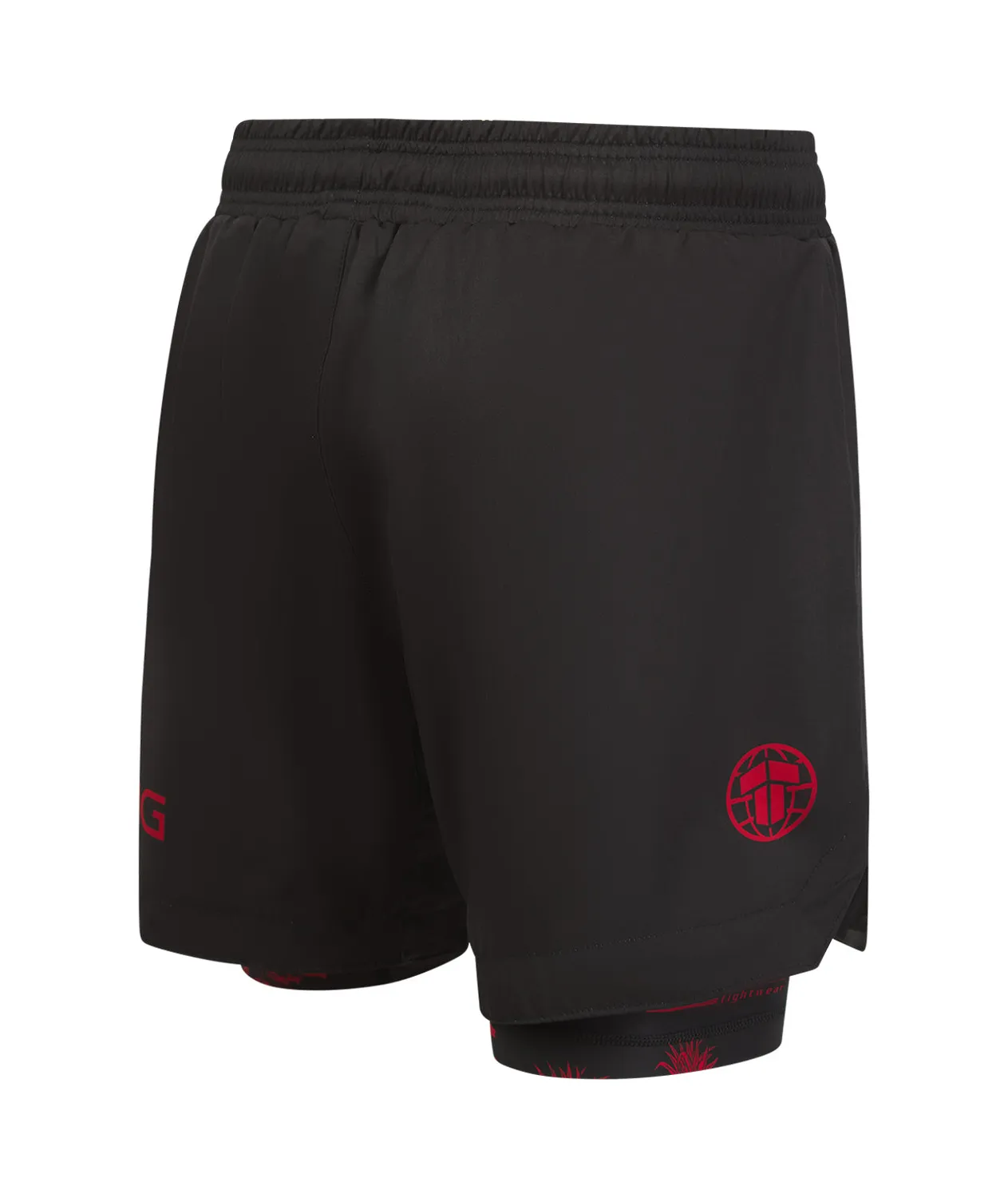 Tatami Reorg Hybrid Shorts Uomo Neri Rossi