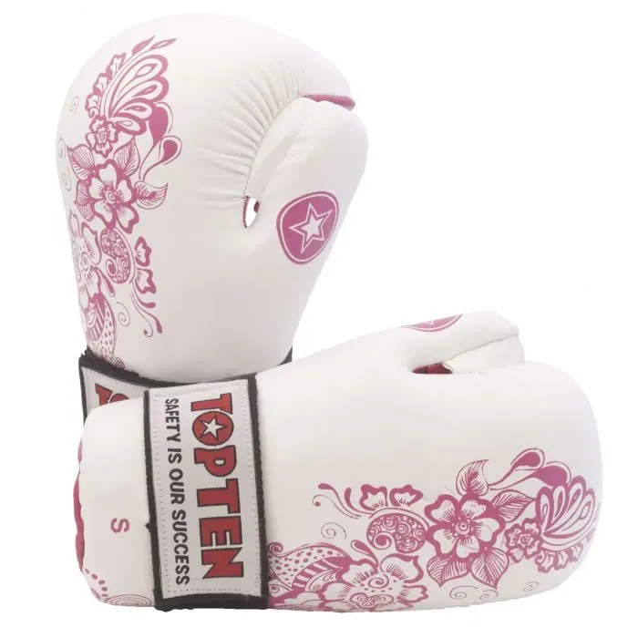 TOP TEN Pointfighter Flowers guanti donna