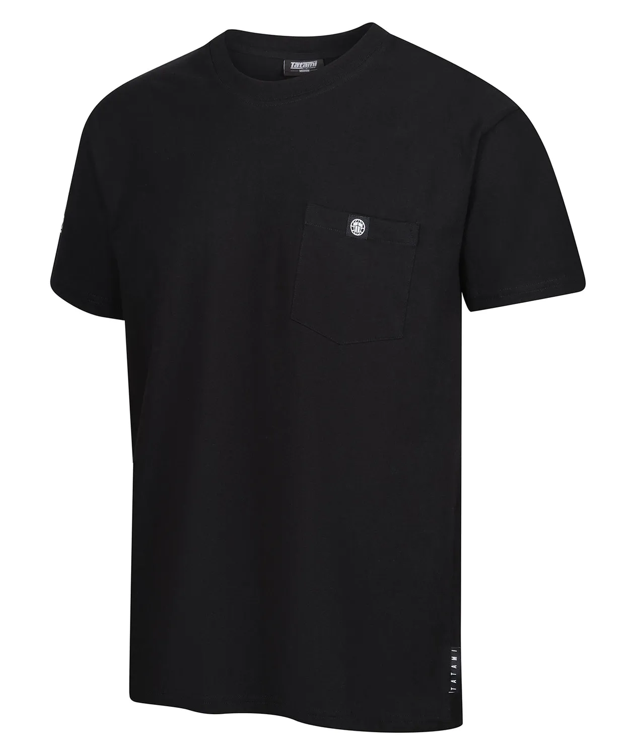 Tatami Pocket T-Shirt Nera L cotone