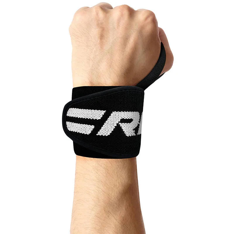 RDX W2 polsini palestra neri supporto polso