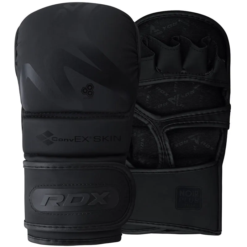 RDX T15 Noir Guanti MMA 7oz Neri Sparring