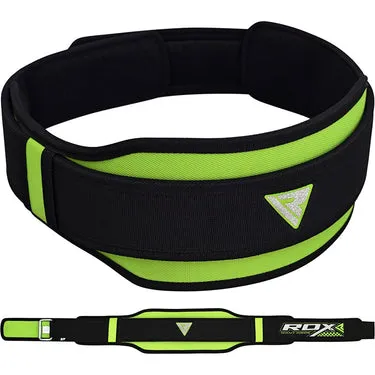 RDX 8D cintura pesi nylon sollevamento doppia
