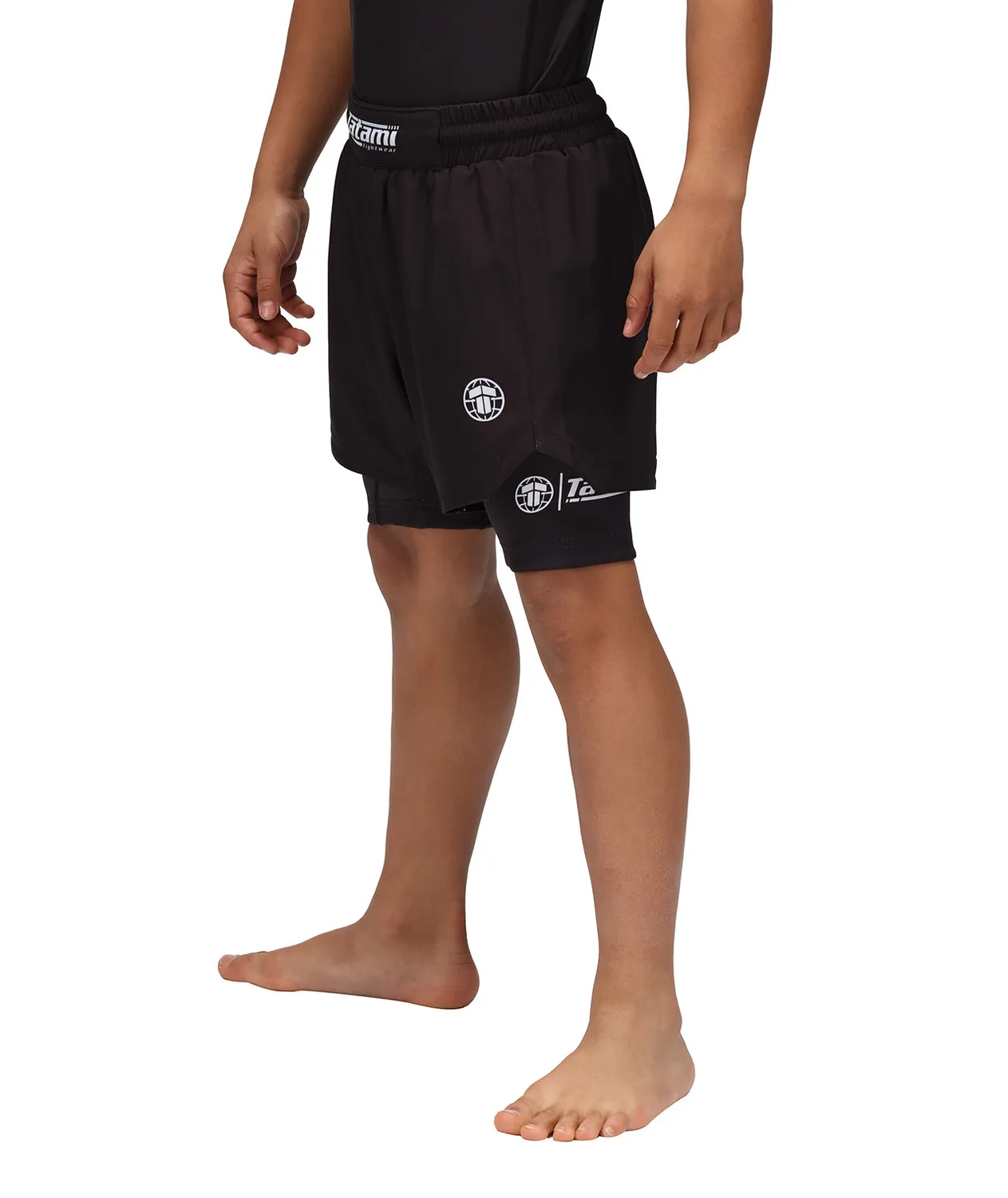 Tatami Kids Dual Layer Grappling Shorts neri