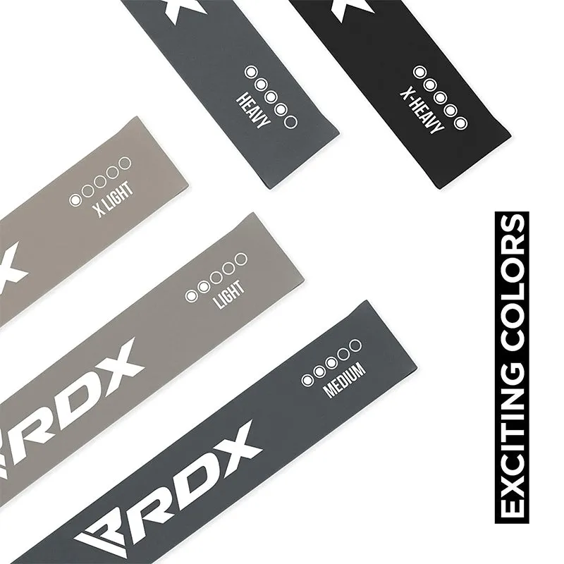 RDX MG banda resistenza 5-in-1 multicolore set 5 pezzi