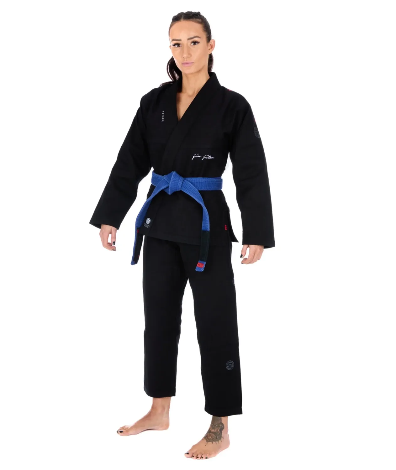 Tatami Elements Superlite kimono BJJ nero donna