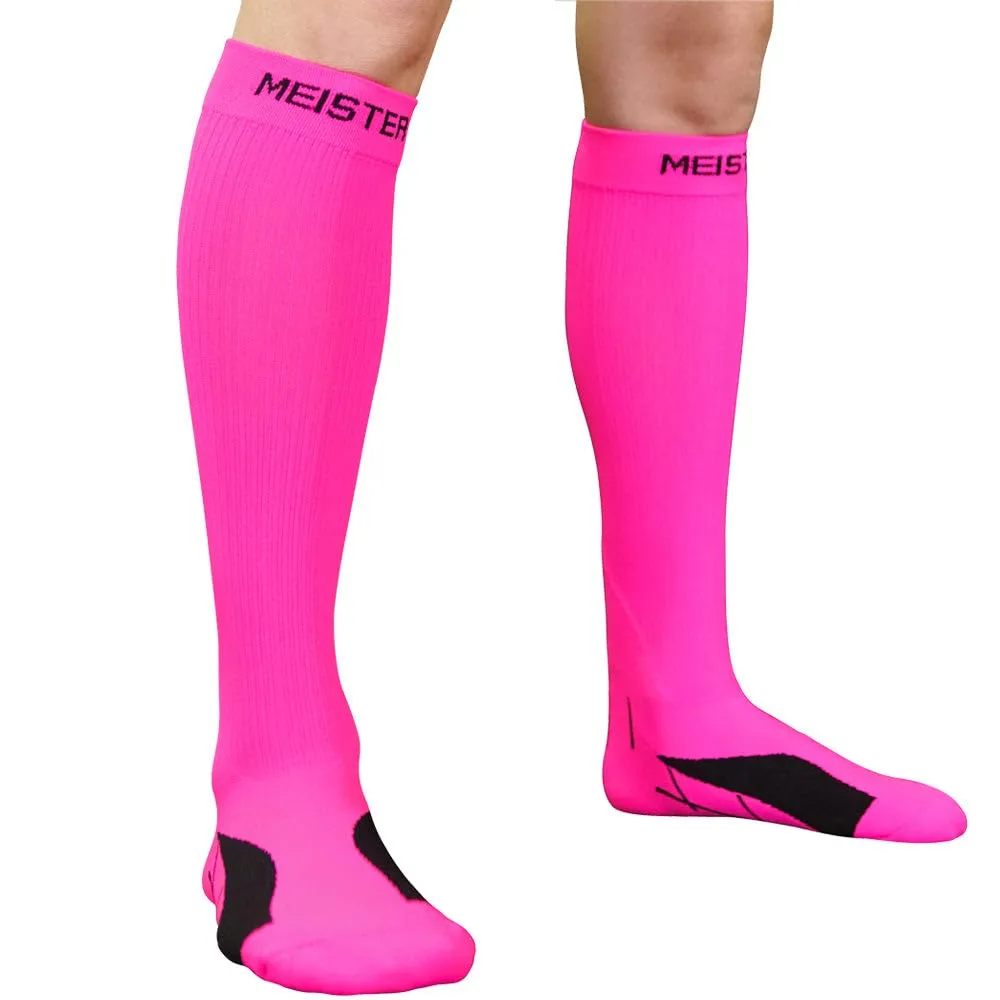 Meister calze compressione S bianche coppia 20-25 mmHg