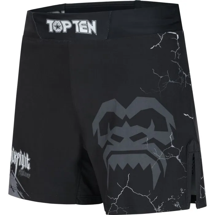 TOP TEN Fight Mixfight Gorilla shorts MMA elastici