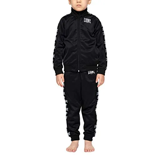 Leone1947 Ambassador AB301J tuta bambino nero 9/10 anni cotone