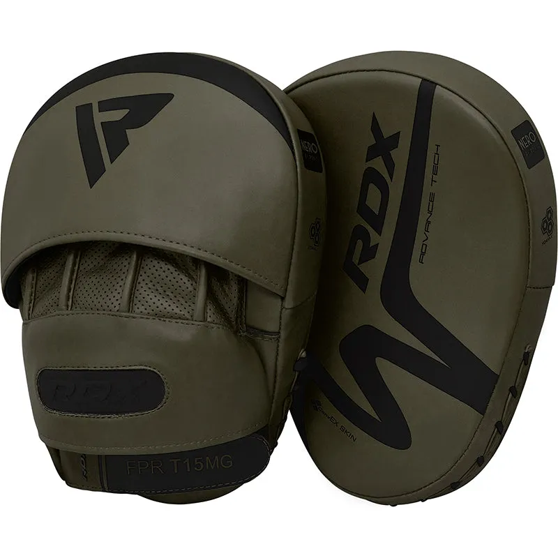 RDX T15 guantoni da maestro nero verde
