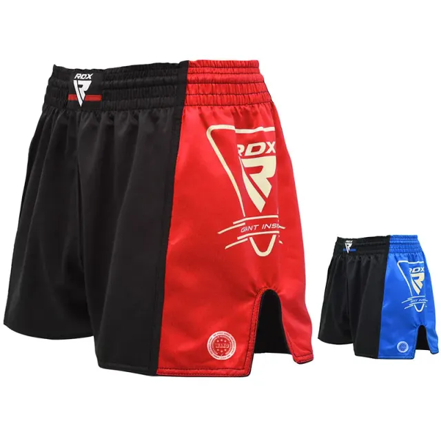 RDX T1 Pantaloncini Kickboxing Rossi M Leggeri