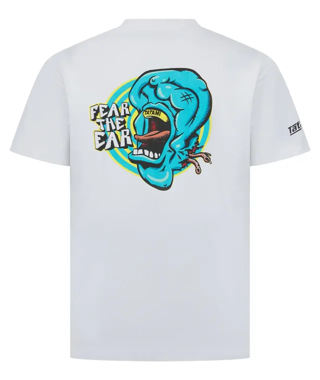 Tatami Fear The Ear T-Shirt Uomo Bianca Cotone Oversize