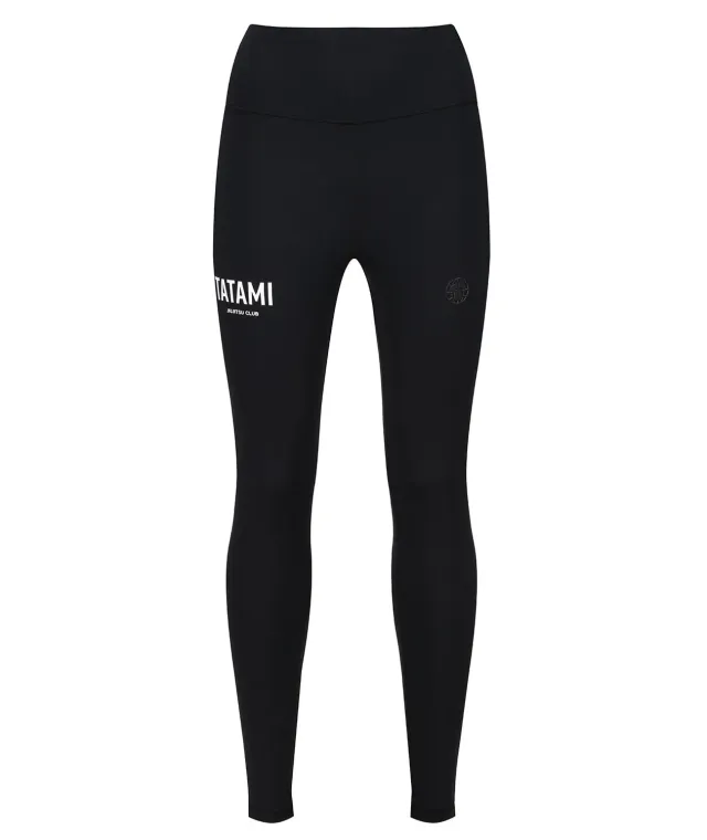 Tatami JJ Club leggings donna neri coprenti