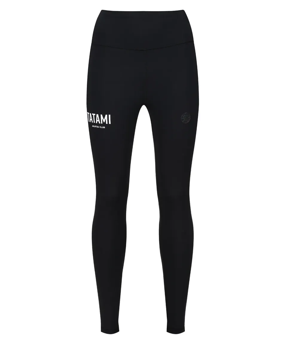 Tatami JJ Club leggings donna neri coprenti