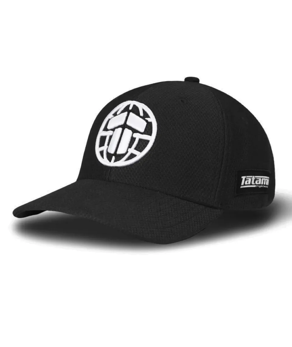 Tatami T Logo Cappellino Baseball Nero/Bianco