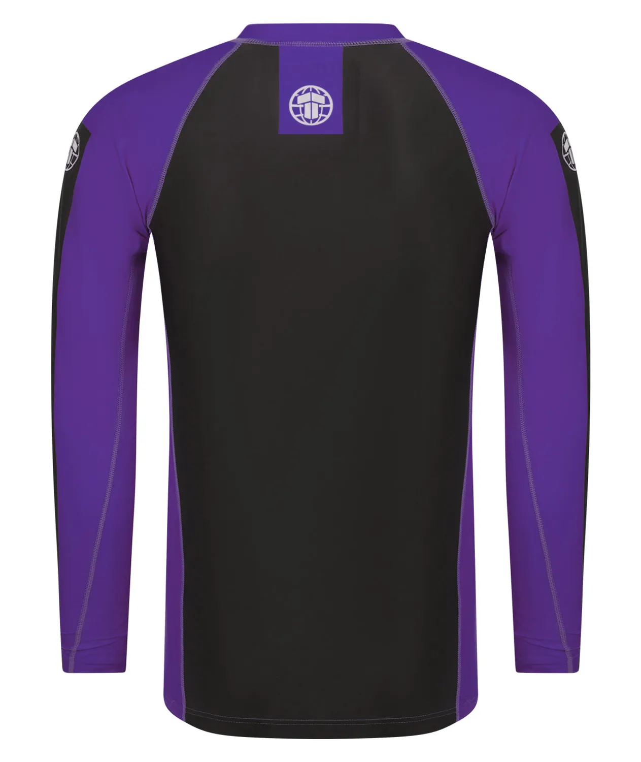 Tatami Fightwear Ranked Rash Guard Viola Manica Lunga IBJJF