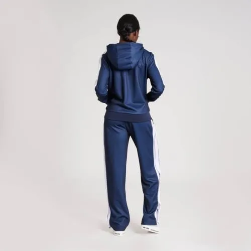 Leone1947 ABX320 tuta donna con cappuccio blu marino S