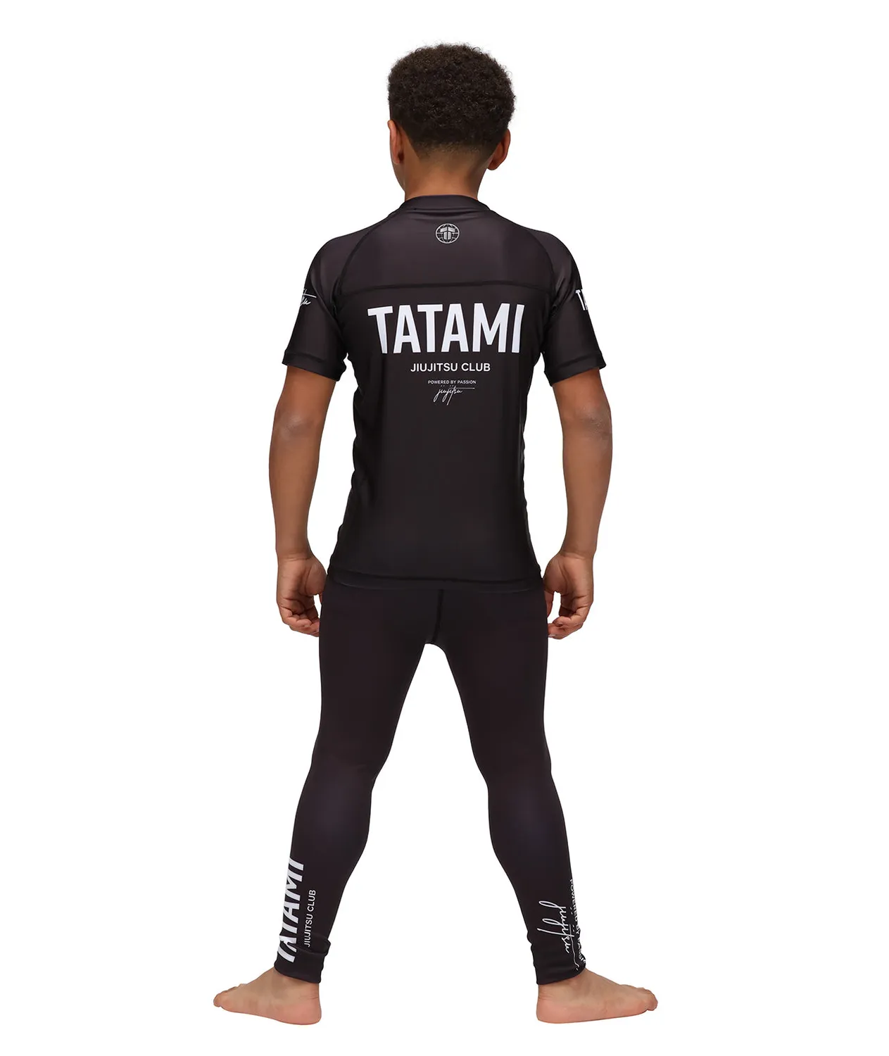 Tatami Fightwear JJ Club spats bambino grappling neri
