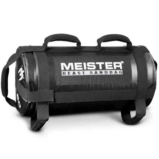 Meister Beast 80LB sandbag fitness nero 36kg 3 kettlebell