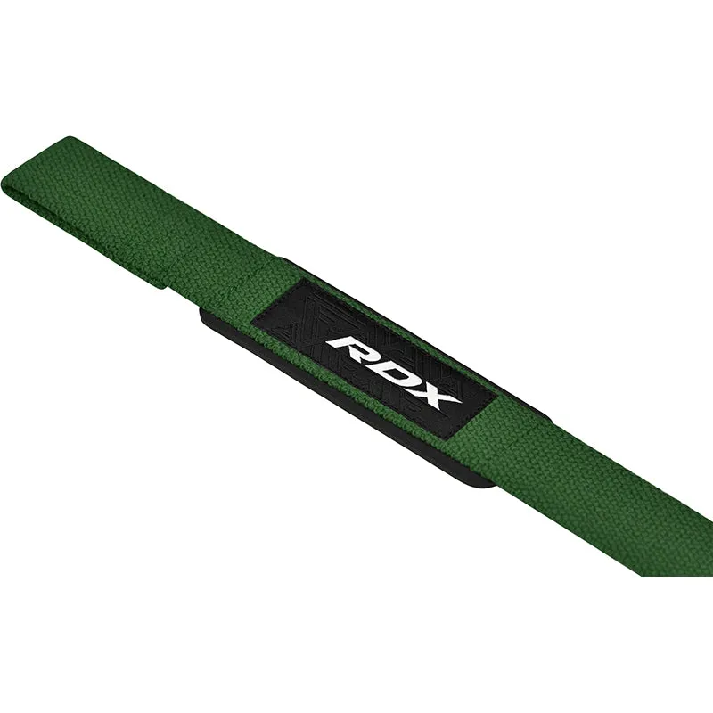 RDX W1 Fasce Sollevamento Pesi Cotone Grip Flex