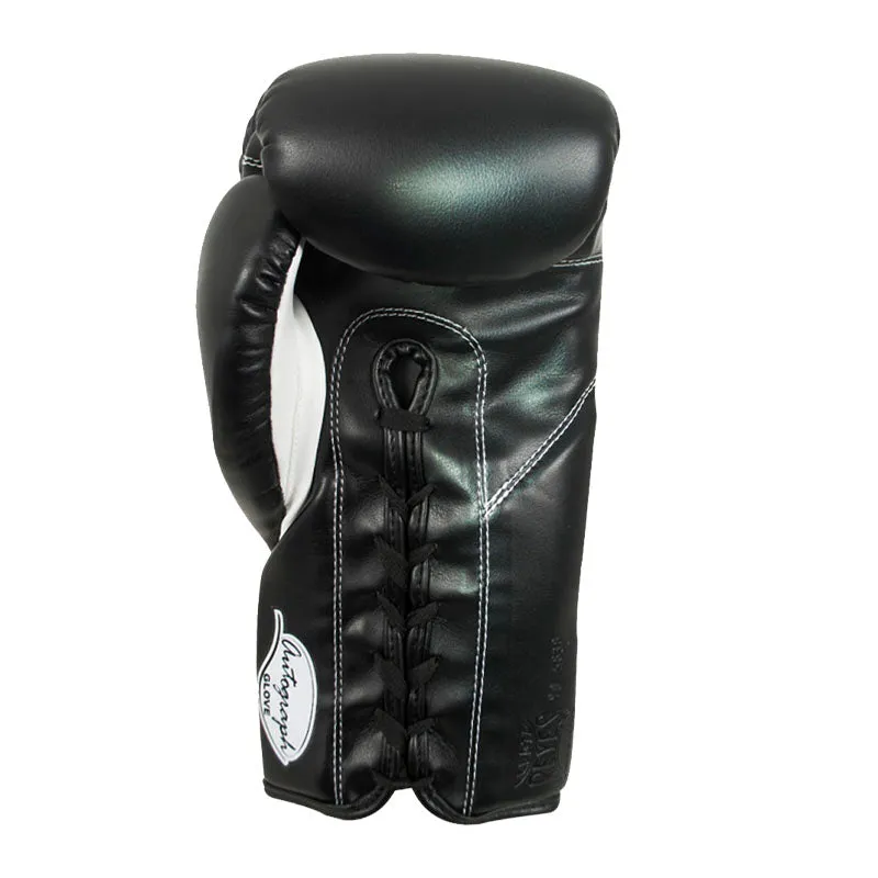 Cleto Reyes Autografo guanto boxe rosso vinilpelle