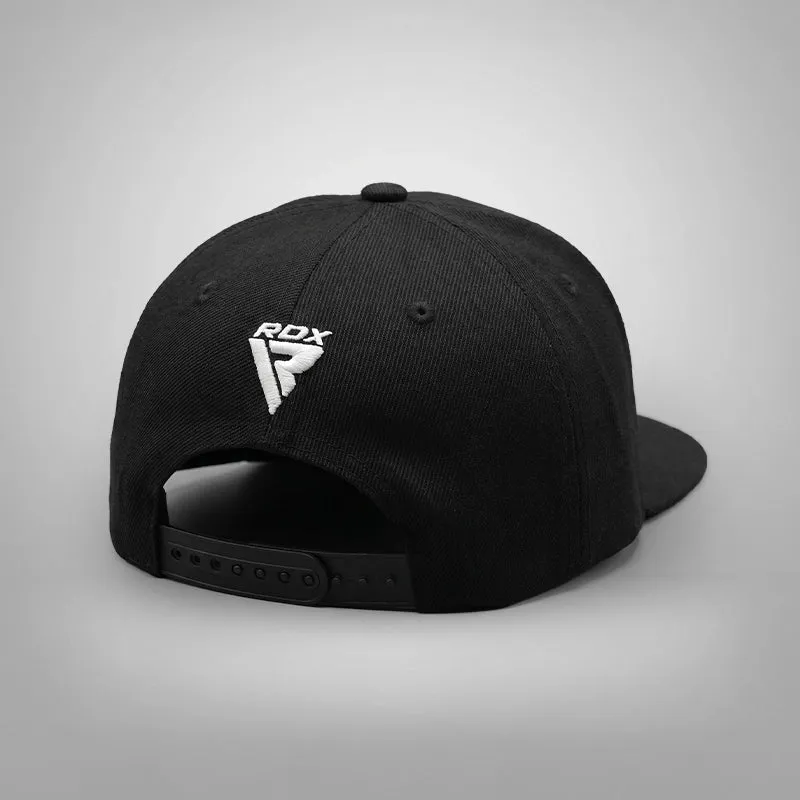 RDX Brave Cappellino Snapback Nero Visiera Piatta