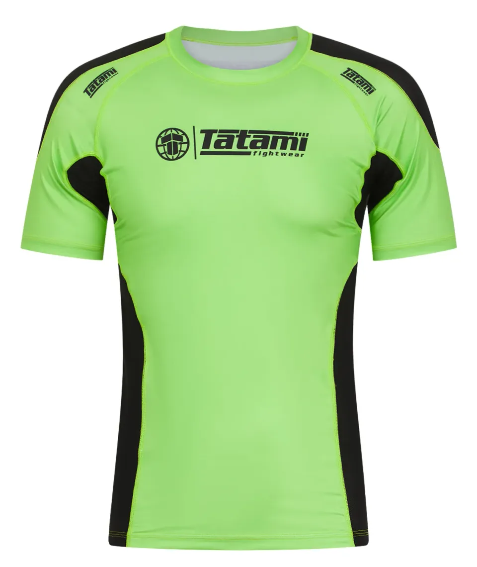 Tatami Technical Rash Guard Manica Corta Verde