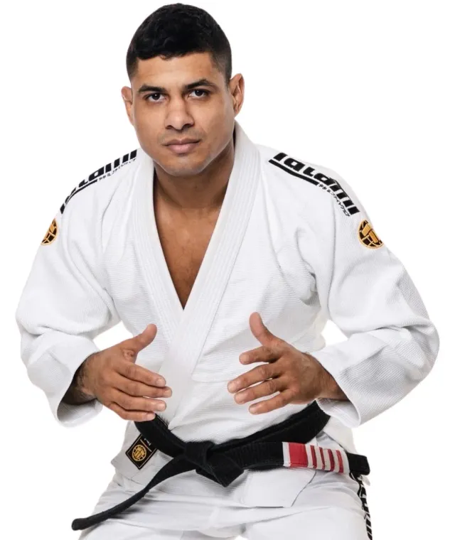 Tatami Estilo Gold Label kimono BJJ bianco pearl weave