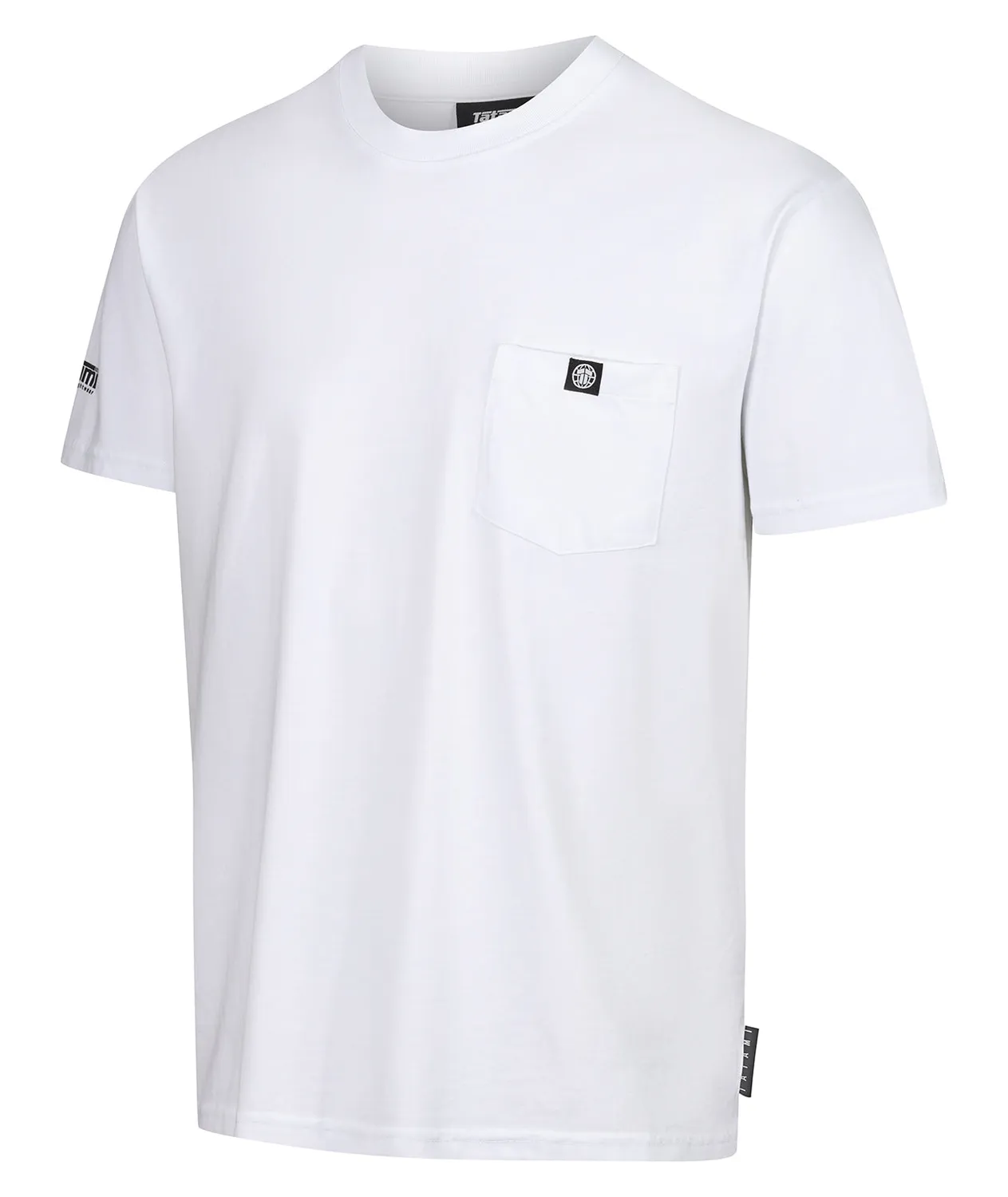 Tatami Pocket T-Shirt maglietta bianca cotone