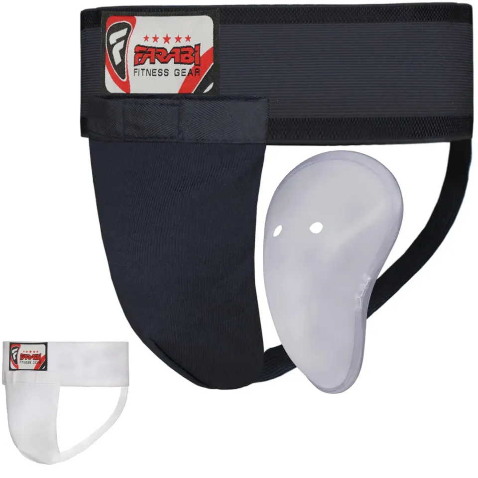 Farabi Rampart conchiglia protettiva M nero PU antiurto