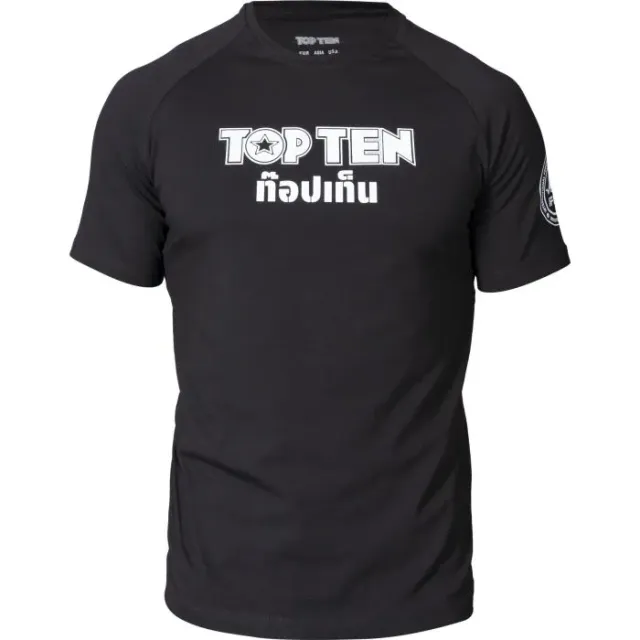 TOP TEN Niran t-shirt cotone muay thai
