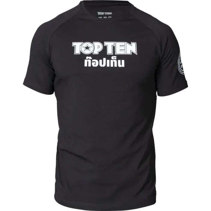TOP TEN Niran t-shirt cotone muay thai