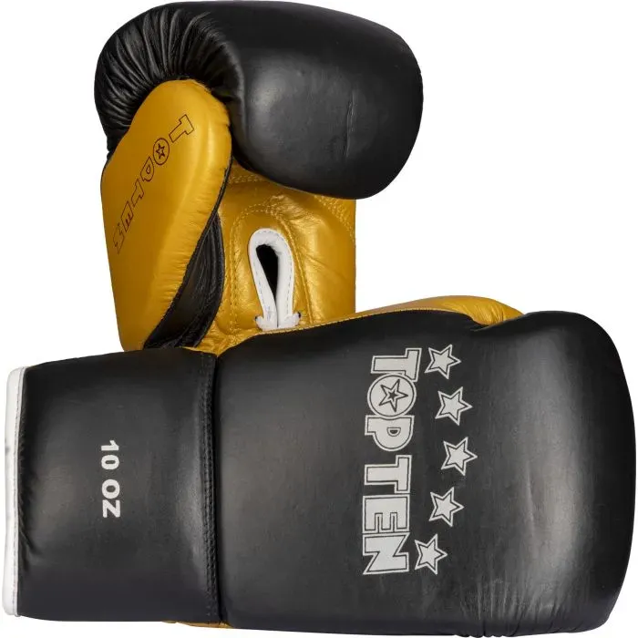 TOP TEN Profi guanti boxe in pelle vera