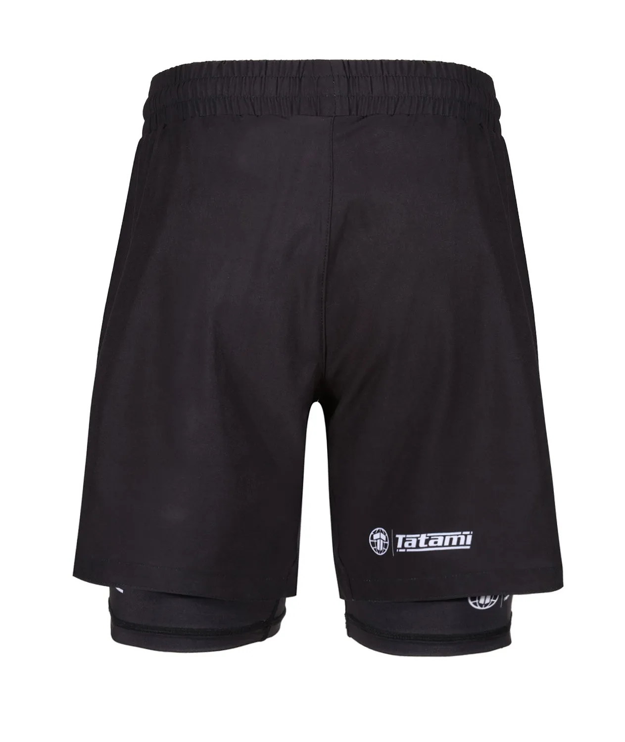Tatami Dual Layer Shorts Donna Nero No-Gi Poliestere