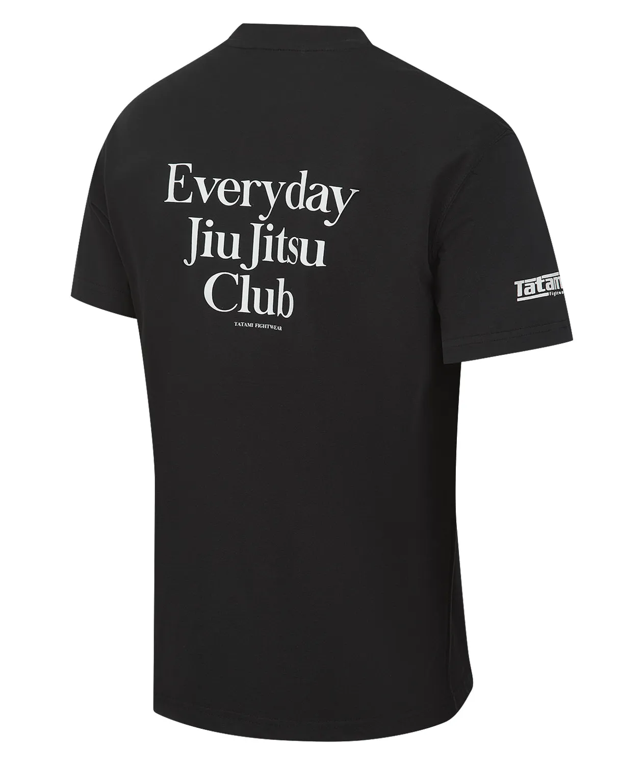 Tatami Everyday Jiu Jitsu T-Shirt Nera Cotone