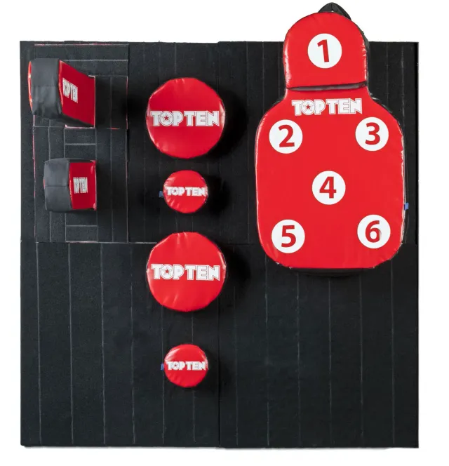TOP TEN One4All Power Wall rossa muro boxe + pad