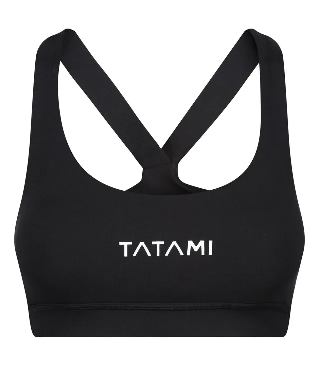 Tatami Ladies Peak Reggiseno Sportivo Nero supporto medio