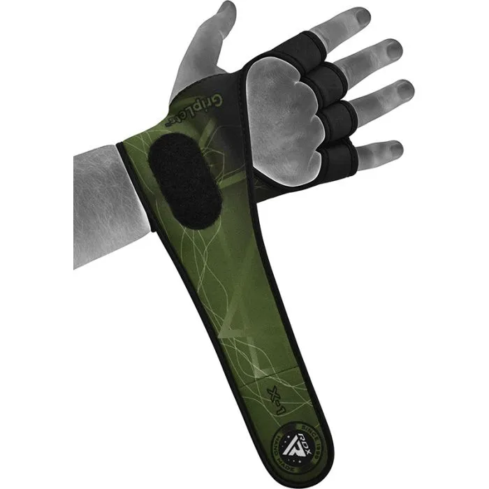 RDX X1 Guanti Palestra Neoprene Grip Silicone