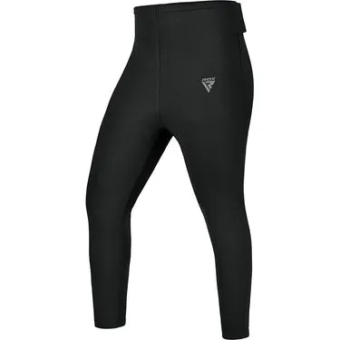 RDX Sauna leggings donna termici sudorazione neri