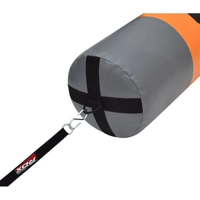 RDX F12 sacco boxe 120cm riempito con guanti e gancio