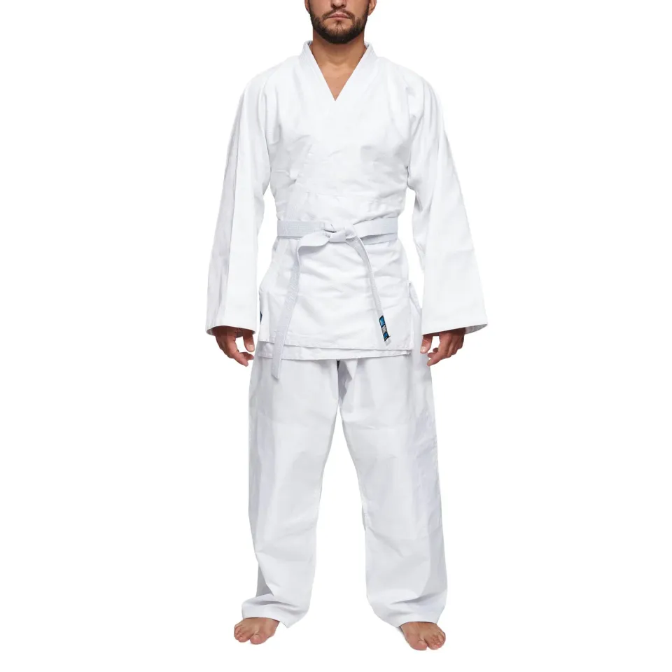 Leone1947 Judogi kimono judo 160 cotone cintura bianca