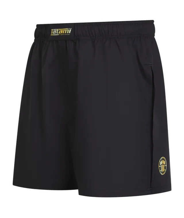 Tatami High Split Pantaloncini MMA Nero