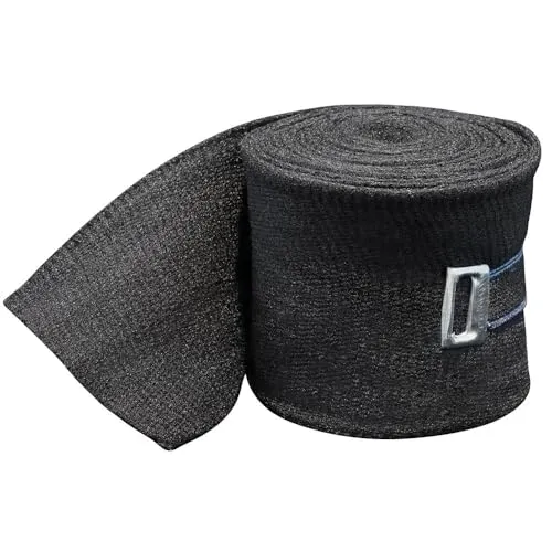 Meister Bende Elastiche Boxe Nero 10 Rotoli Garza 381 cm
