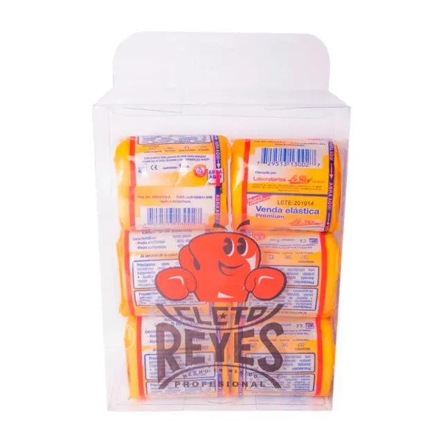 Cleto Reyes bende boxe elastiche set 3 paia cotone
