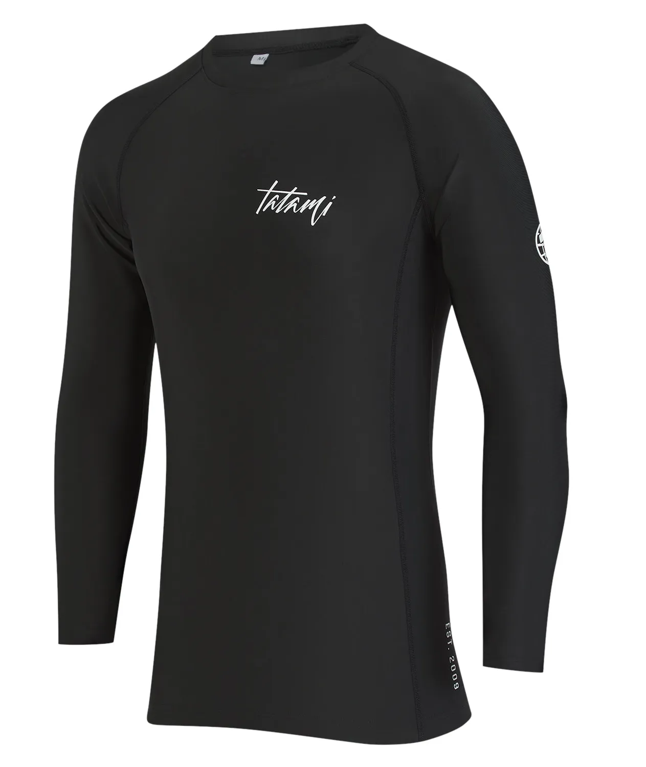 Tatami Rupture Rash Guard Manica Lunga Nera traspirante