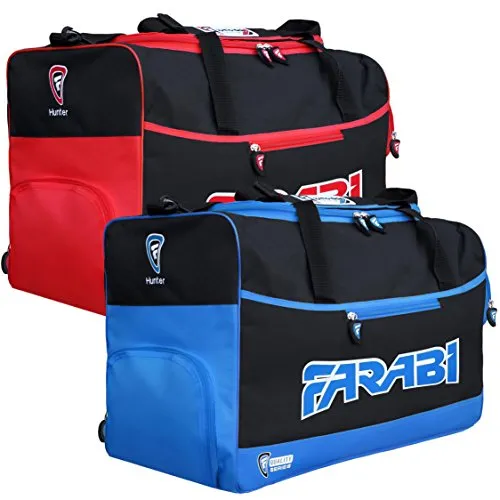 Farabi Sports borsone viaggio palestra Black/Blue capiente